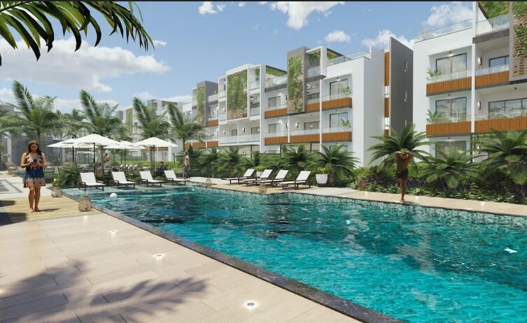 apartamentos - Proyecto en venta Punta Cana #24-320 un dormitorio, excelentes áreas sociales. 5