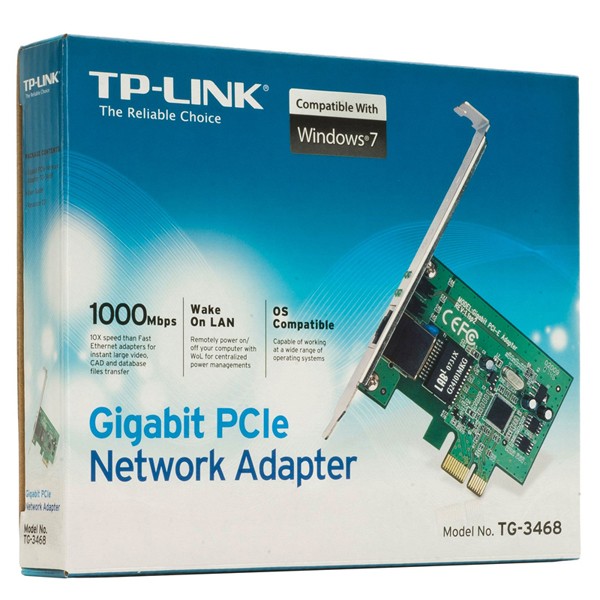 computadoras y laptops - TARJETA DE RED ALAMBRICA PCI-EXPRES 10/100/1000 GIGABITS  0
