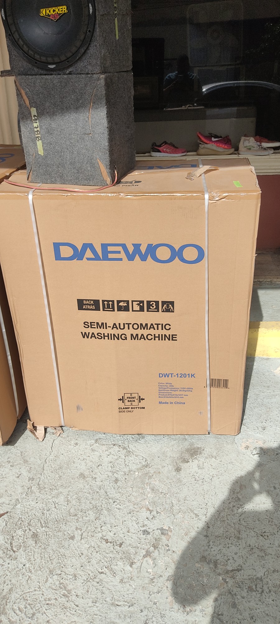 Lavadora Daewoo 28 libras nueva de caja