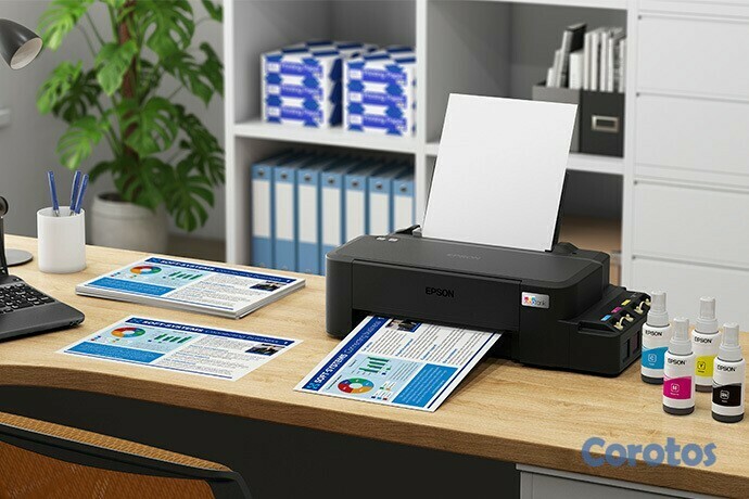 impresoras y scanners - MPRESORA EPSON ECOTANK L1250 SOLO IMPRESION, SISTEMA DE TINTA CONTINUA (CMYK) 2