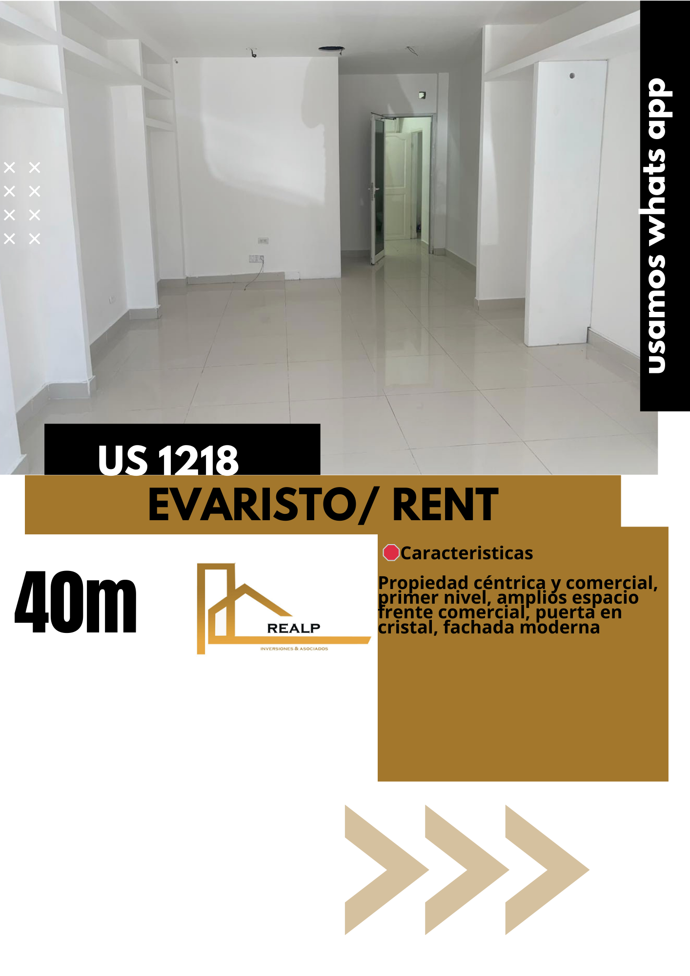 oficinas y locales comerciales - Local en Evaristo morales  0