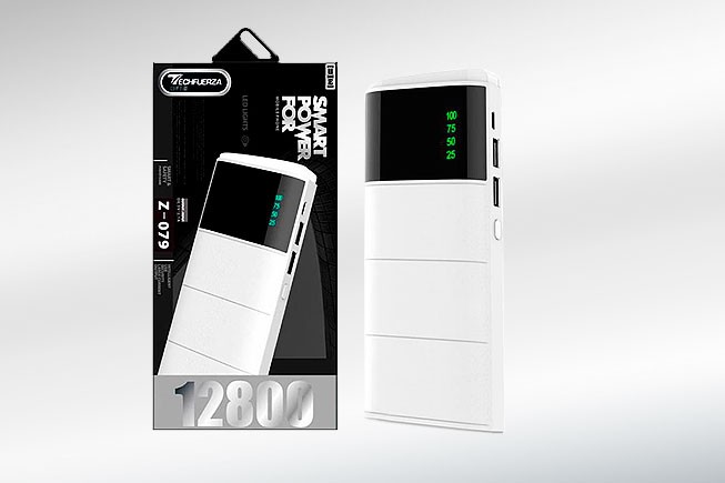 otros electronicos - Power Bank 12800 Mah Cargador Portatil 4