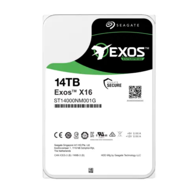 computadoras y laptops - Seagate EXOS X16 14TB Enterprise HDD - ST14000NM001G -Some parts are working