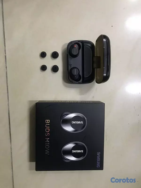 camaras y audio - Audifonos inalambricos Samsung buds M10W, el estuche funciona como Power Bank  5