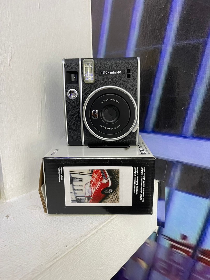 camaras y audio - Camara  FujiFilm Instax mini 40, Fotos Instantanea 6