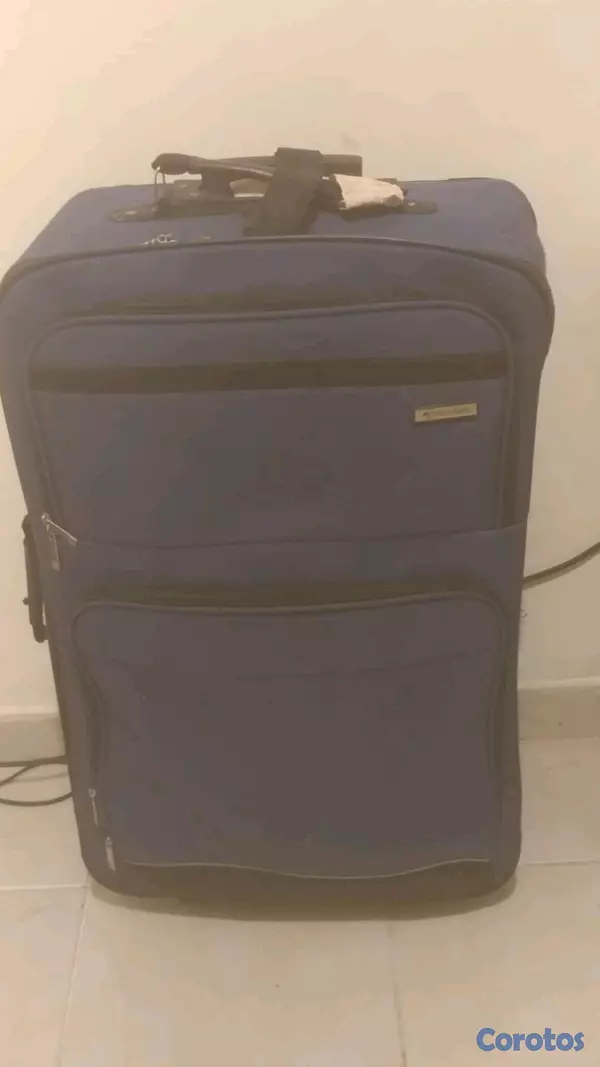 carteras y maletas - Maletas grandes como nueva importada  3