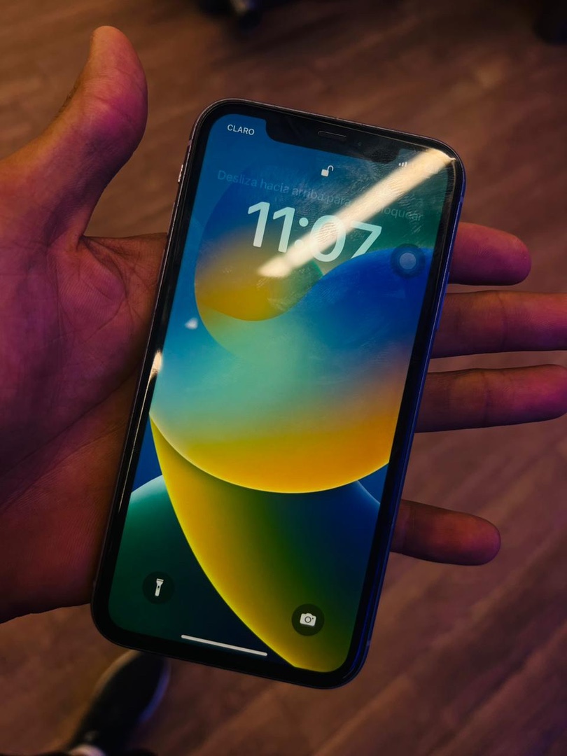 celulares y tabletas - iPhone 11 Lila 64GB Factory 83% Batería Face ID Nitido