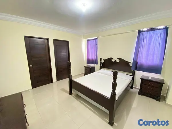 apartamentos - ALQUILO APARTAMENTO AMUEBLADO 4