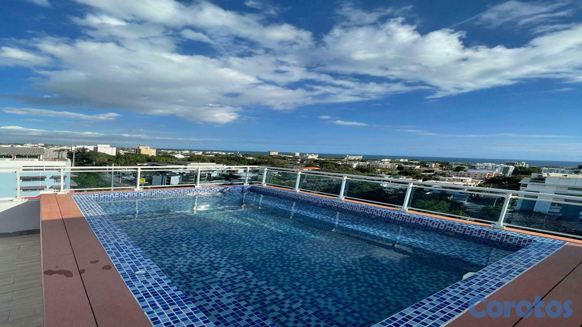 apartamentos - Alquilo Apto en Gazcue semi-amueblado, G-09. 1