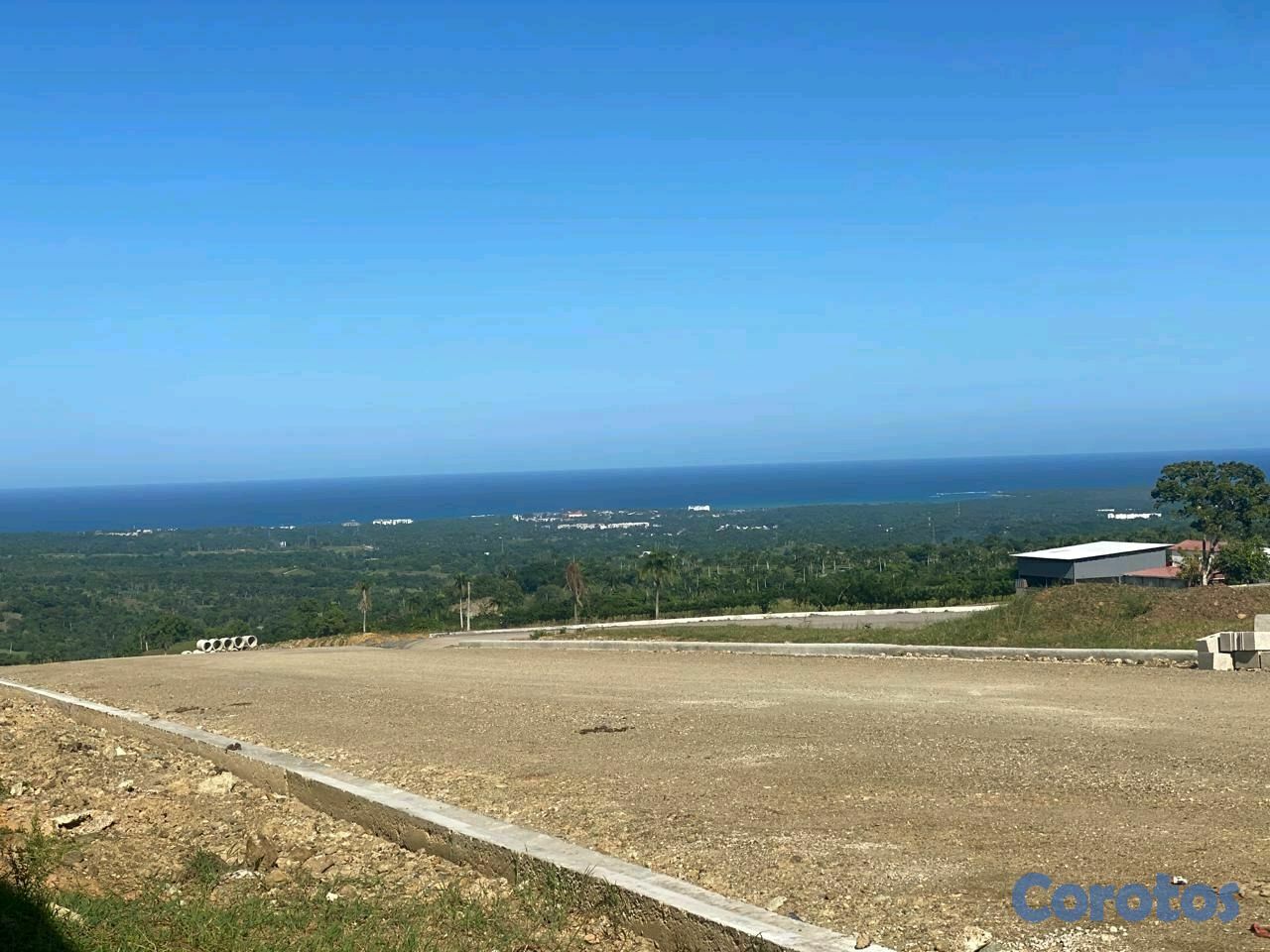 solares y terrenos - proyecto de solares con muy buena vista al mar y las montañas en puerto plata 1