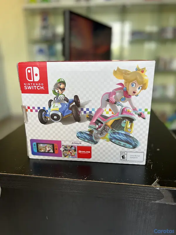 consolas y videojuegos - consola Nintendo switch v2 versión Mario kart  3