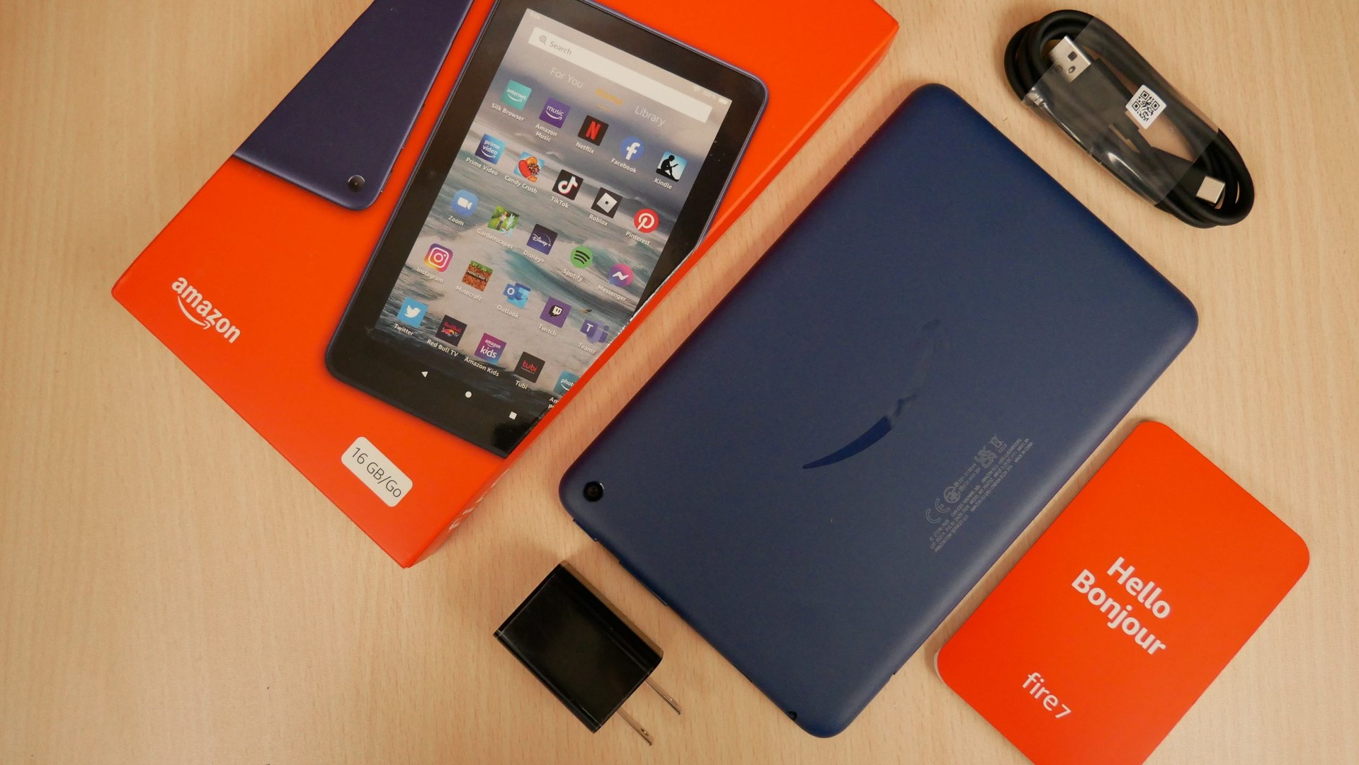celulares y tabletas - TABLET AMAZON FIRE 7" 2022 16GB 5