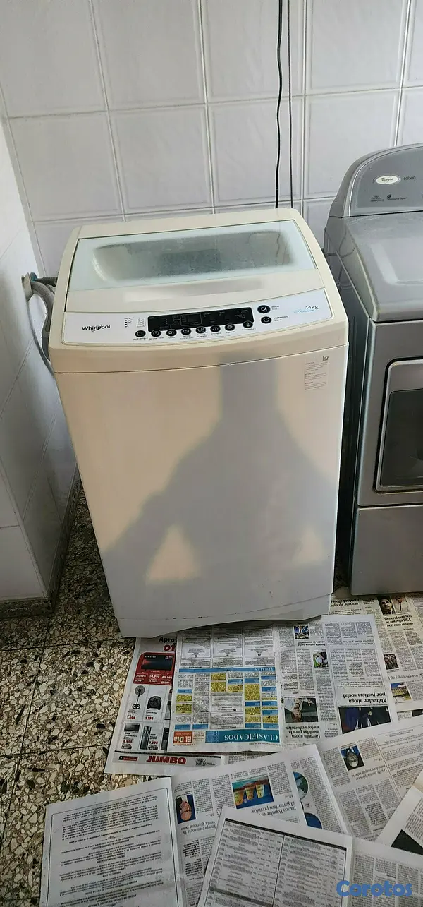 electrodomesticos - venta de lavadora whirpool 30lb oportunidad perfecto estado precio negociable 3