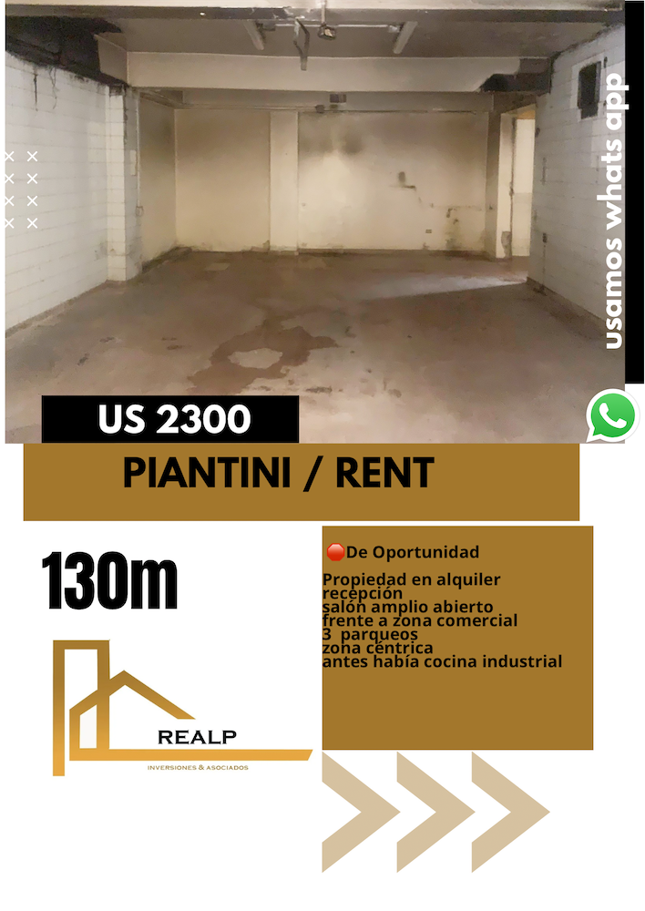 oficinas y locales comerciales - Local en piantini primer nivel 