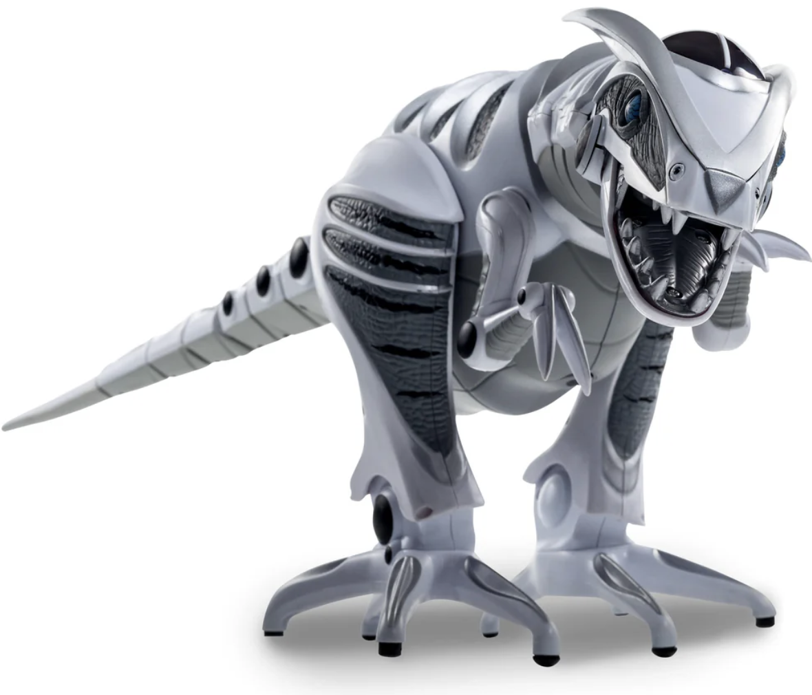 accesorios - juguete dinosaurio a control remoto 0