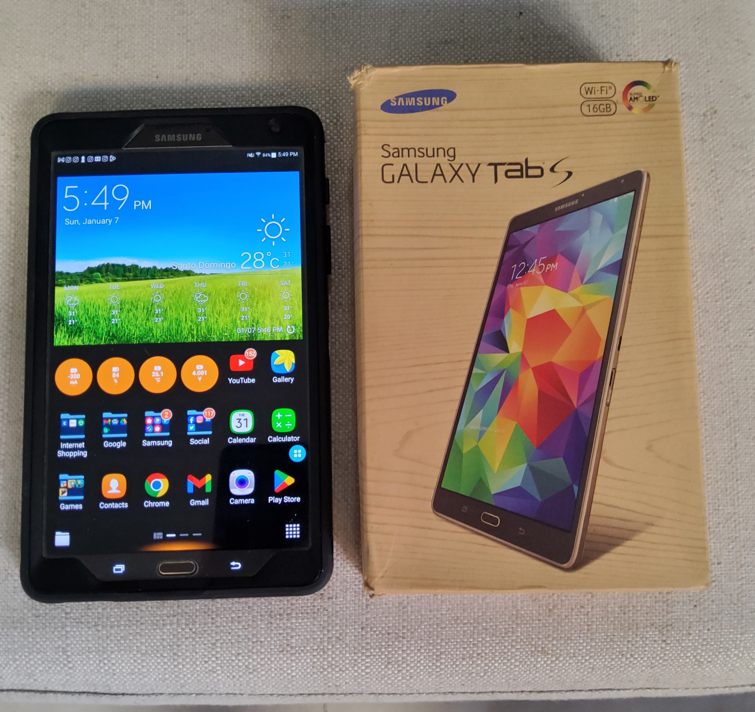 celulares y tabletas - Galaxy Tab S 8.4 4