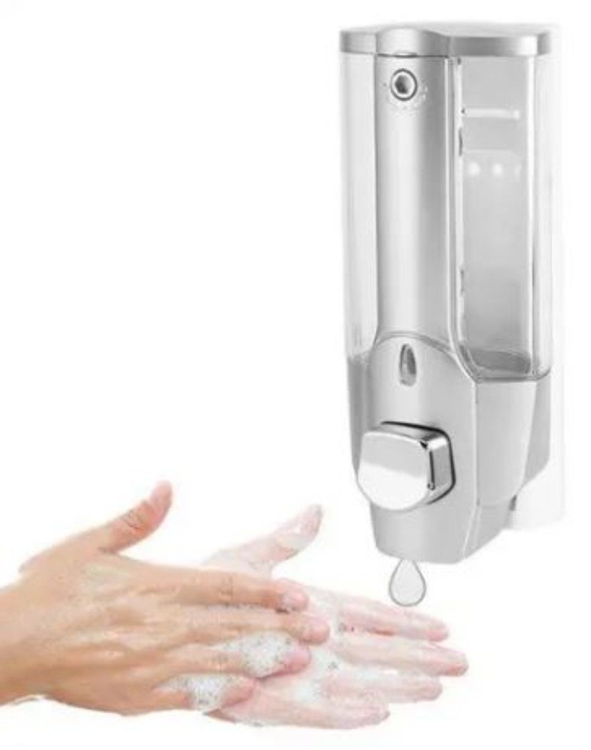 salud y belleza - Dispensador jabón 500ml manitas limpias manitos gel antibacterial  1