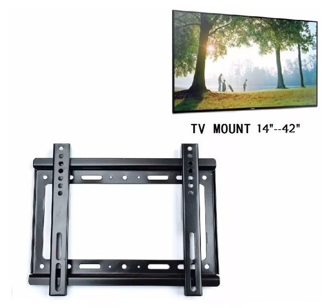otros electronicos - Base para Pared Fija Televisor Tv 14" - 42"  3