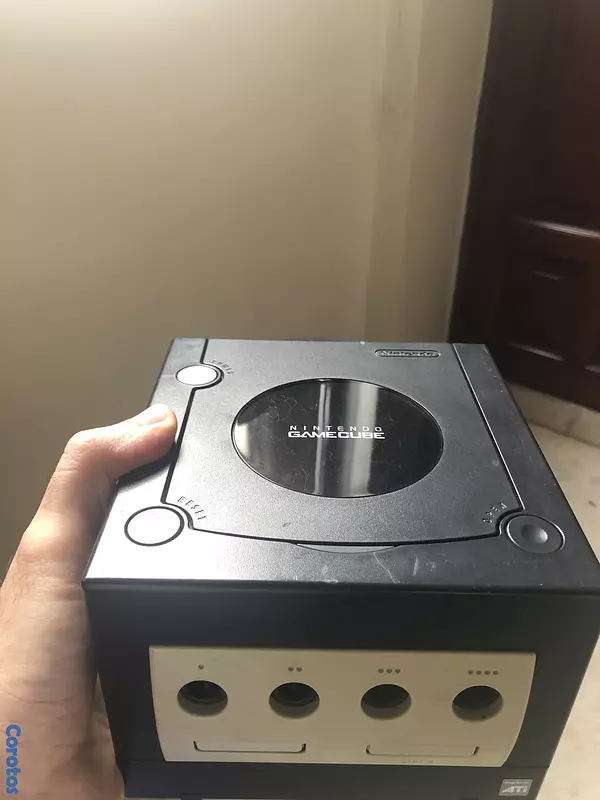 consolas y videojuegos - Nintendo GameCube en su caja con todos sus accesorios 3