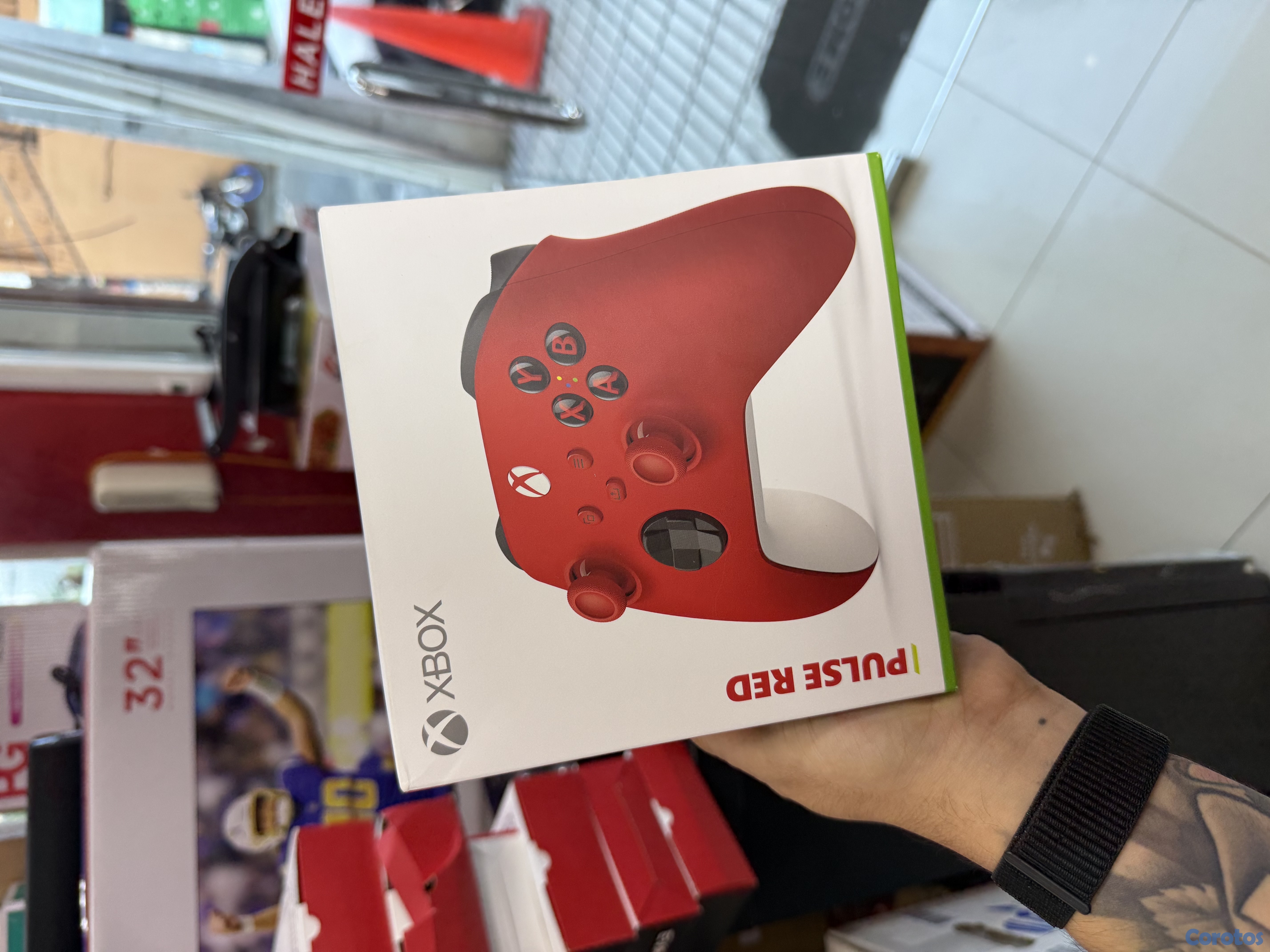 consolas y videojuegos - Control Xbox Pulse Red Nuevo