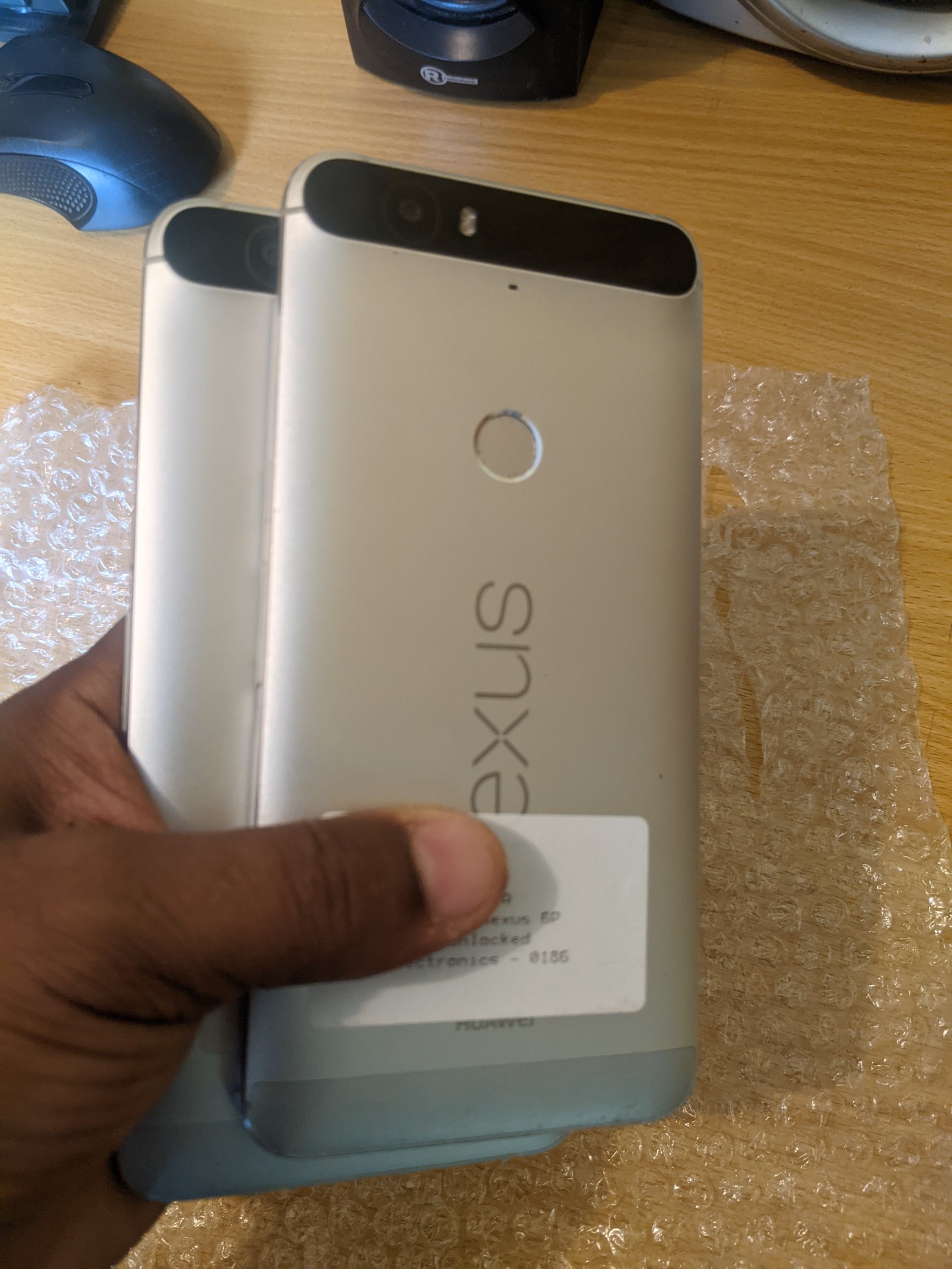 celulares y tabletas - Google nexus 6P 64gb plateado internacional condiciones usado