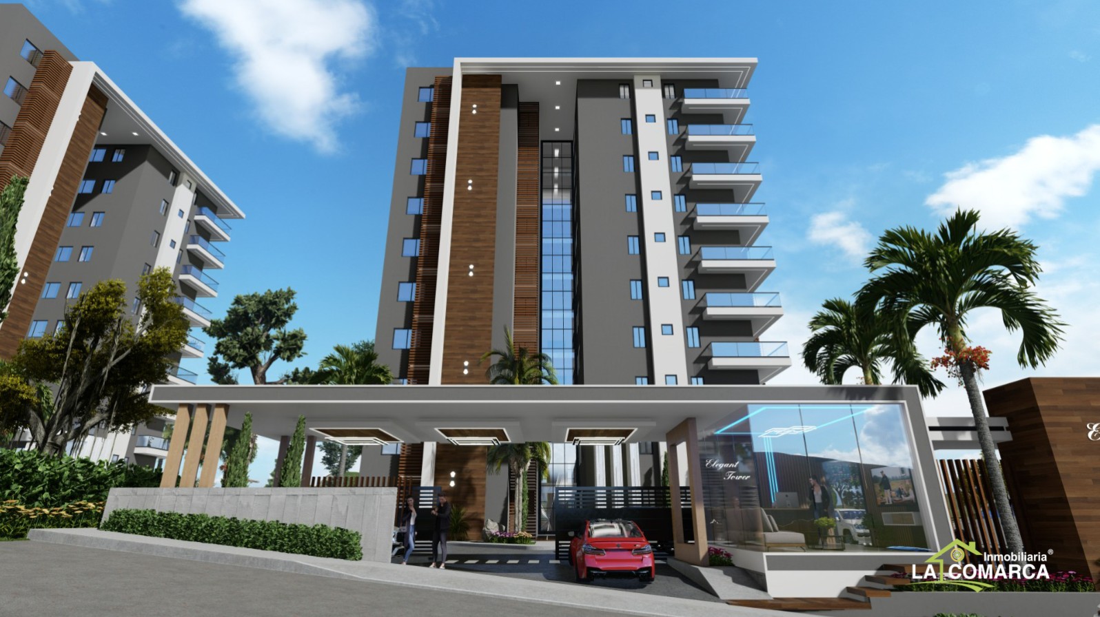 apartamentos - Torre de Apartamentos Av. Hispanoamericana Santiago 