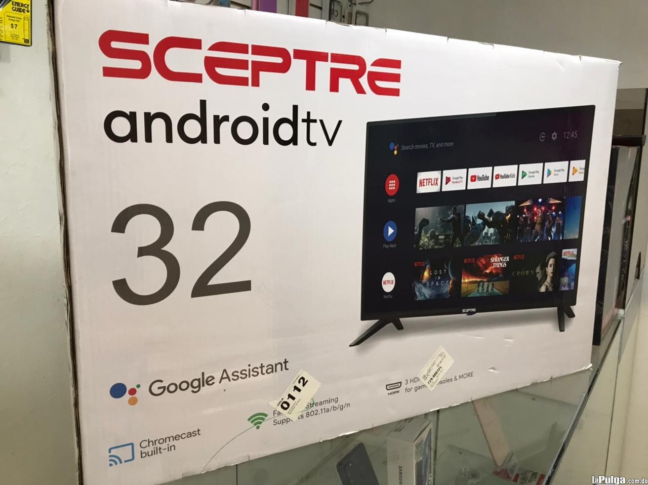 celulares y tabletas - SCEPTRE SMART TV 32" | ANDROID TV | FULL HD | 1080P