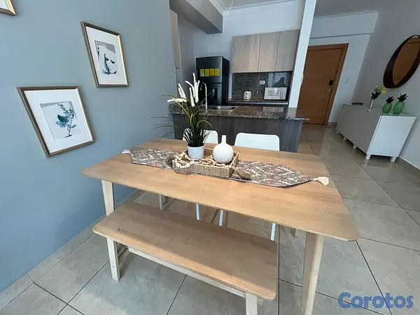 apartamentos - Apartamento en Alquiler en Naco Amueblado de UNA H 8