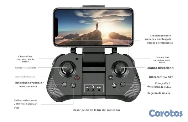 accesorios para vehiculos - Drone f10 con GPS  10