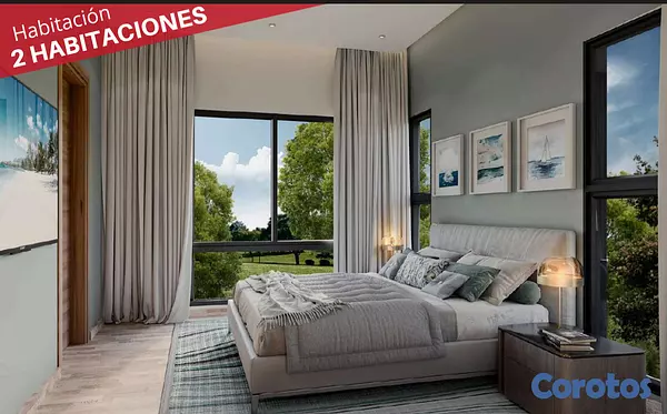 casas vacacionales y villas - venta de villas en punta cana con opción a jacuzzi República Dominicana  9