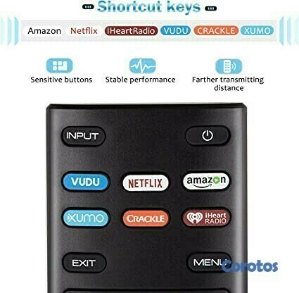 accesorios para electronica - Control remoto universal, repuesto para control remoto Vizio 4