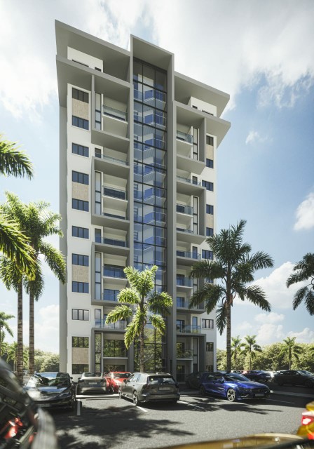 apartamentos - VENDO Exclusivo Proyecto de Apartamentos en Torre Helipuerto y Vista al Mar.