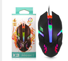 accesorios para electronica - Mouse Gaming USB X3 - Resistente, Preciso y con Es 0