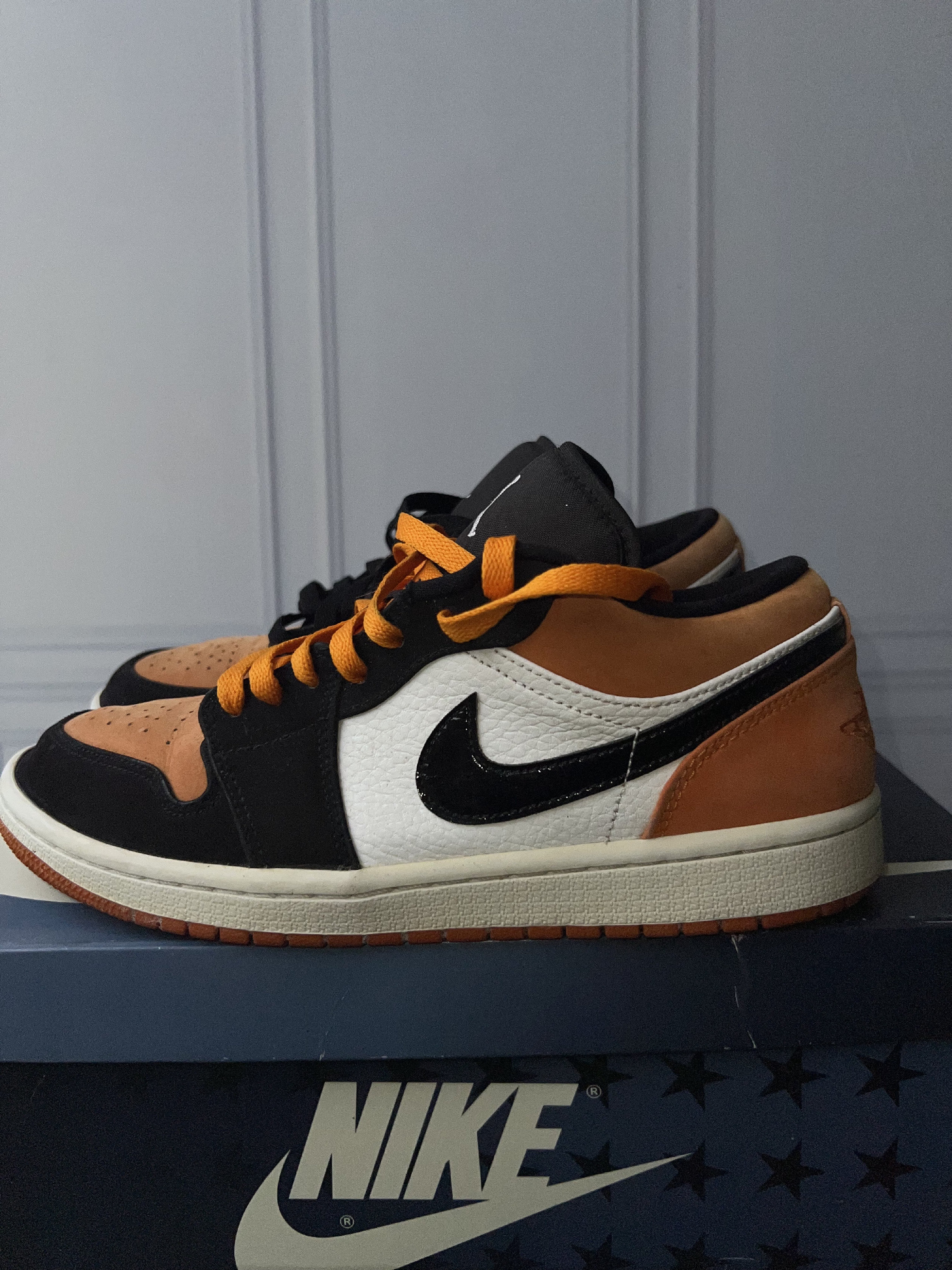 zapatos para hombre - JORDAN 1LOW SHARTTERED BACKBOARD SIZE 8  2
