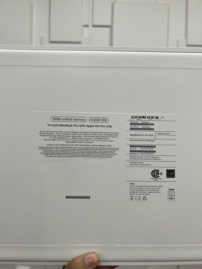 celulares y tabletas - MacBook Pro 14-inch 2023 M2 Pro 16GB RAM/ 512gb SSD 3