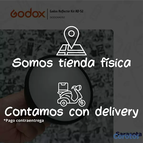 accesorios para electronica - Godox Reflector Kit AD-S2 3
