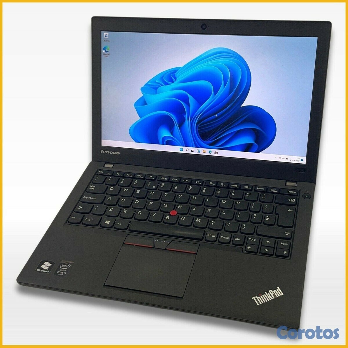 computadoras y laptops - laptop lenovo corei7 8g de ram ssd de 128g solio