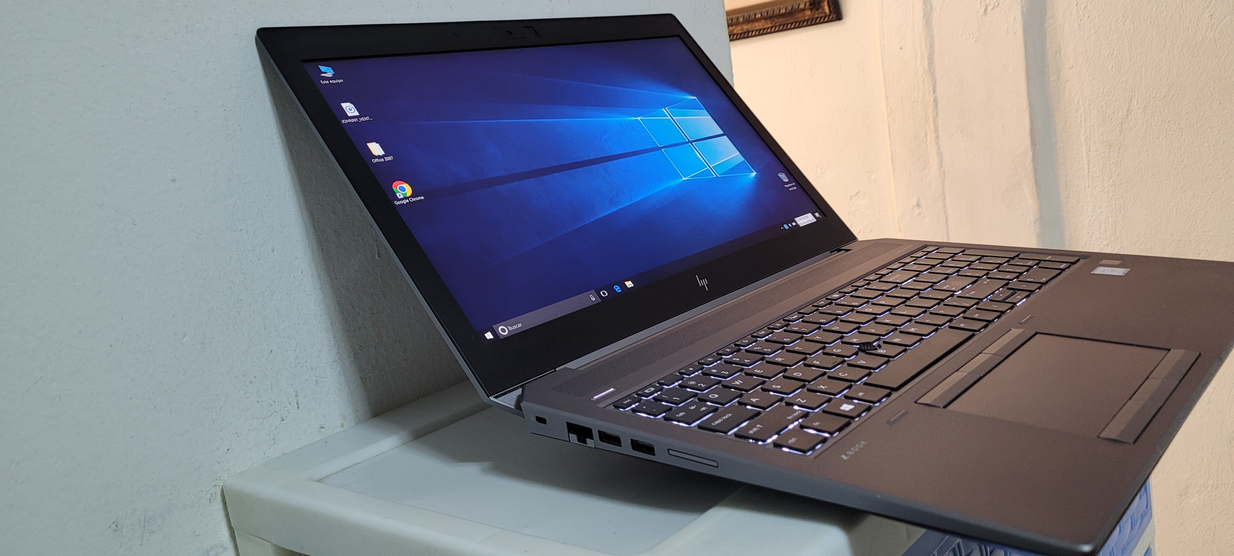 computadoras y laptops - laptop hp Zbook 17 Pulg Core i7 8va Ram 24gb ddr4 Disco 1tb Nvidea 16gb 2