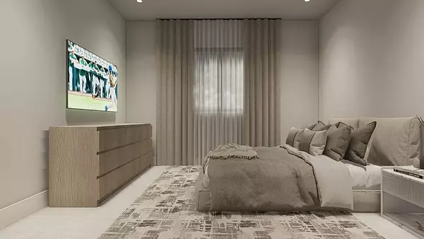 apartamentos - VENTA APARTAMENTO AMUEBLADO A ESTRENAR EN PUEBLO BÁVARO. 3