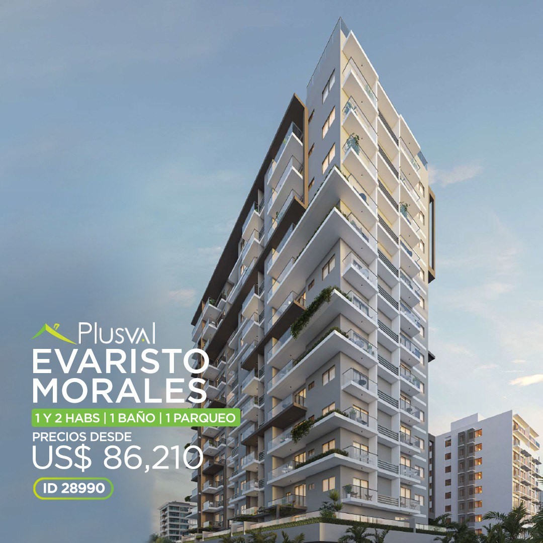 apartamentos - Proyecto inmobiliario de 1 y 2 habitaciones en Evaristo Morales 