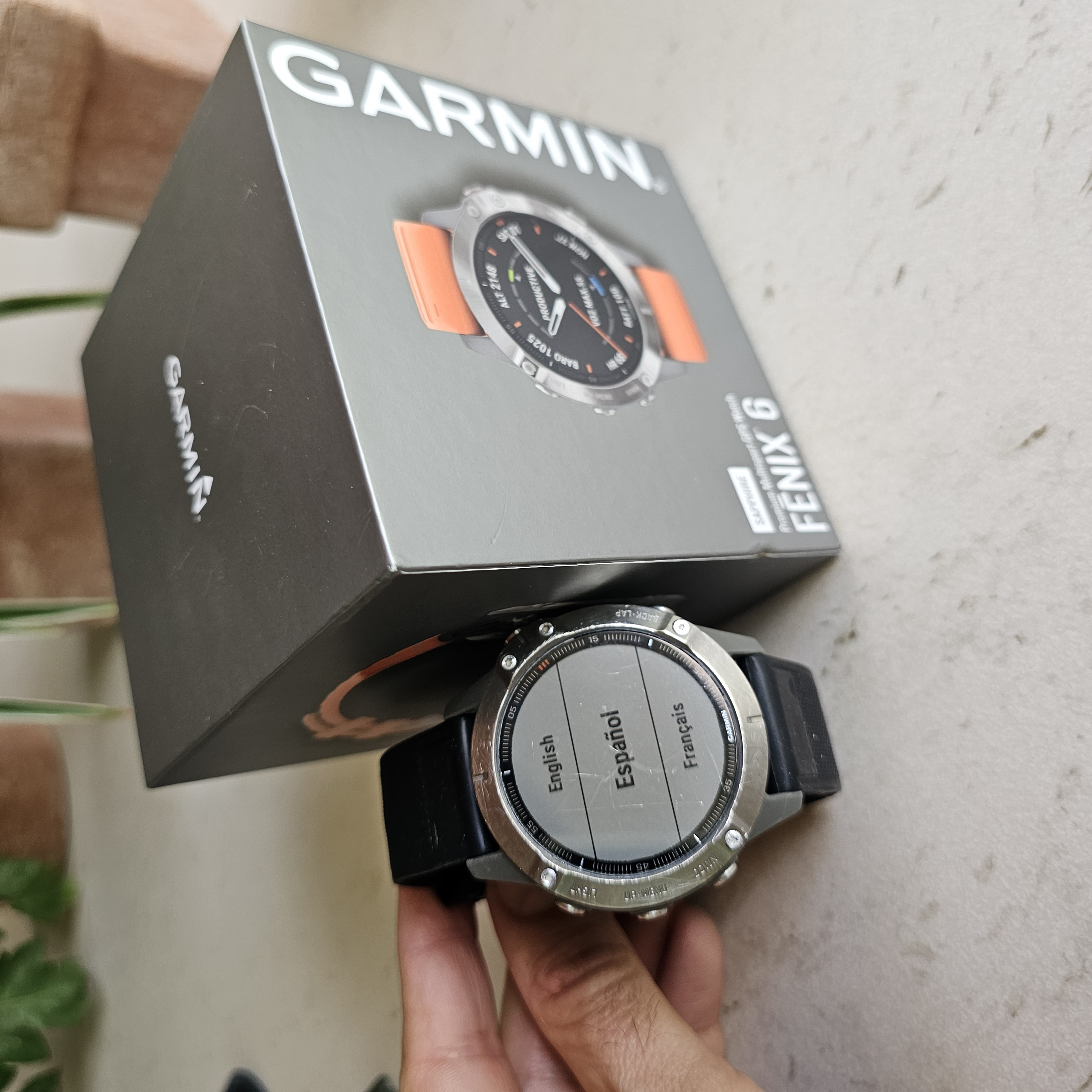 otros electronicos - Reloj Garmin Fénix 6 Zafiro Titanio (47 mm) 1