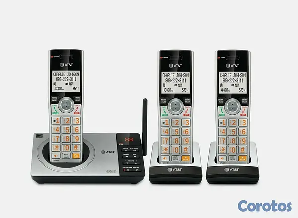 otros electronicos - Telefono Inalambrico AT&T 3 Estaciones