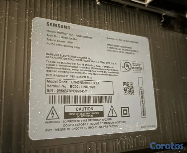 tv - TV Samsung 43 Pulgadas  2