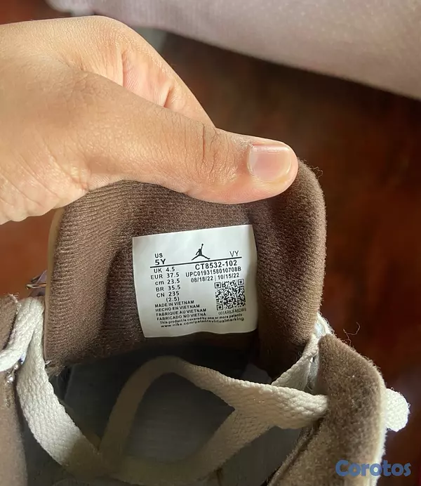 zapatos unisex - Jordan 3 Palomino semi-original  5