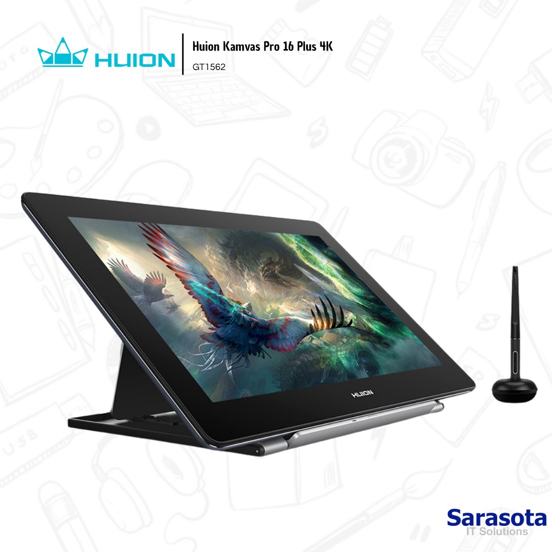 accesorios para electronica - Huion Kamvas Pro 16 Plus 4K Pen Display GT1562 2