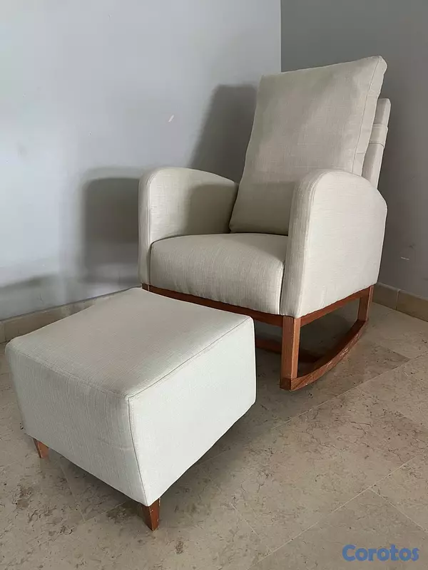 muebles - Mecedora lactancia excelentes condiciones 3