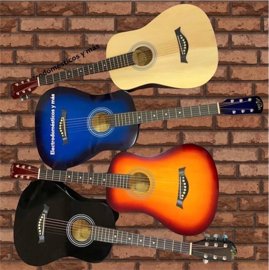 instrumentos musicales - Guitarra Acústica. Nuevas. 38” pulgadas. - AL POR MAYOR Y AL DETALLE