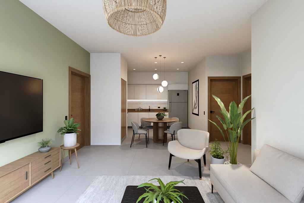 apartamentos - APARTAMENTOS EN VENTA, SUITES AT THE PARK, LA VEGA 1