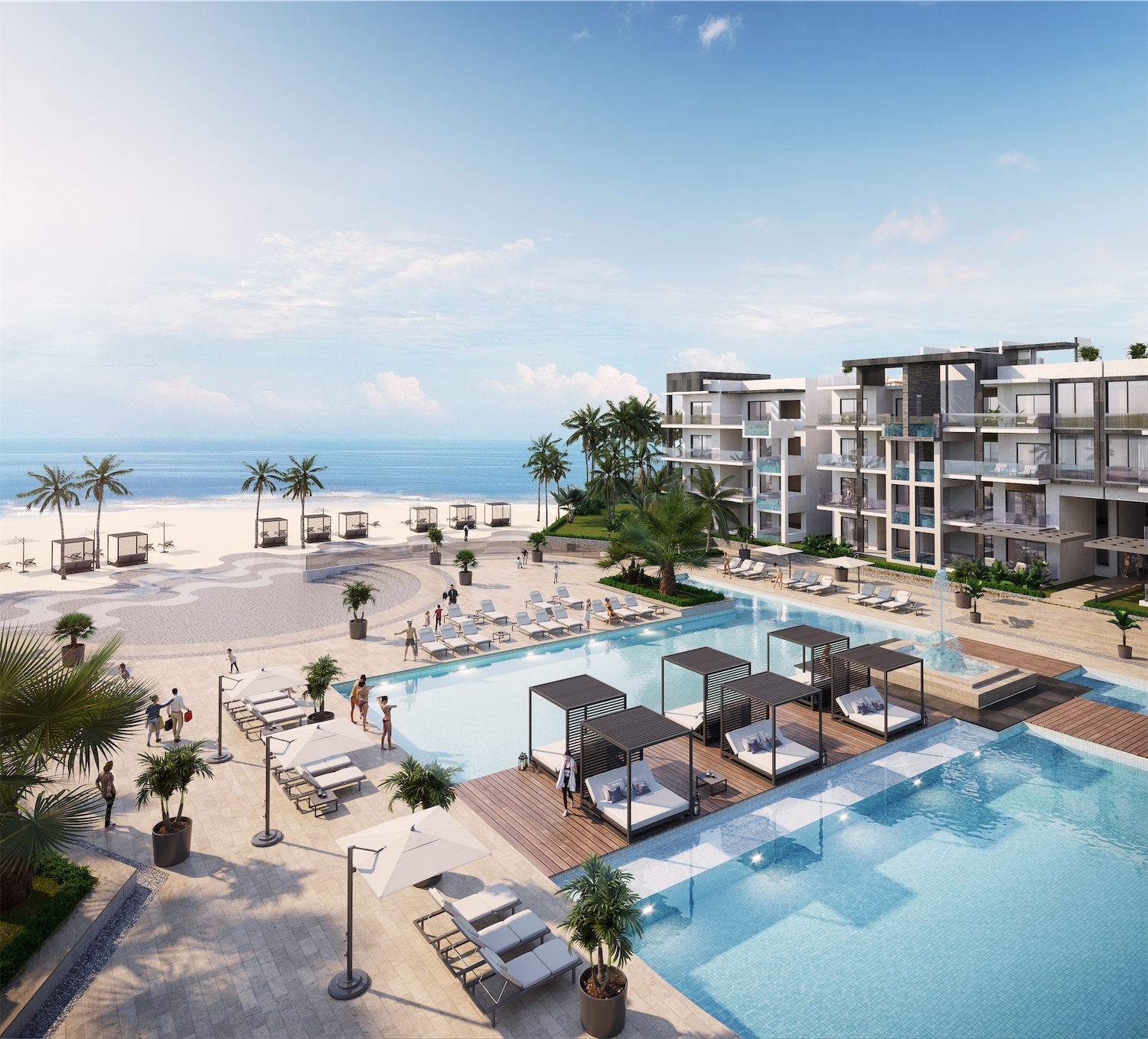 apartamentos - Venta de apartamentos primera línea de playa en Bavaro punta cana Rep dominicana