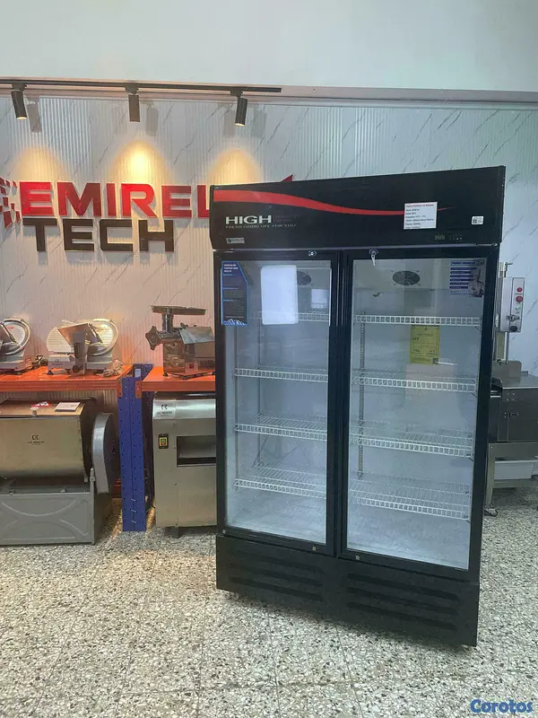 equipos profesionales - Freezer frizer refrigerador exhibidor de 2 puertas 8
